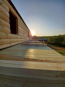 Log Cabin progress